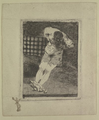 La sicurezza di un imputato non richiede tormento, c.1810-20 da Francisco de Goya